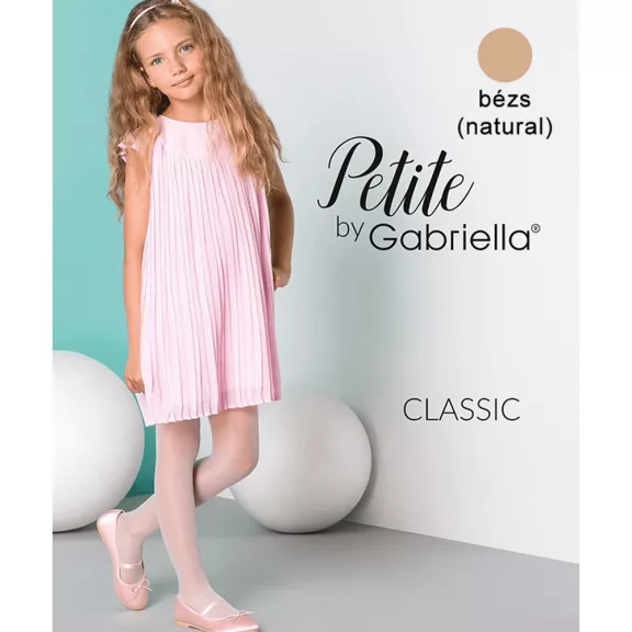 Gabriella Classic gyerek harisnya natur barna 20den Gabriella Classic gyerek harisnya natur barna 20den