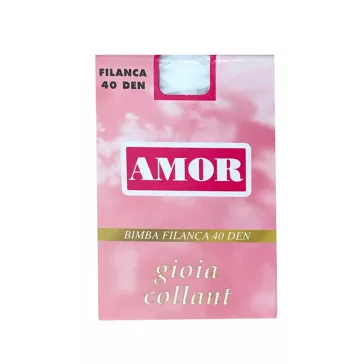 Gyerek fehér harisnya 40den Amor