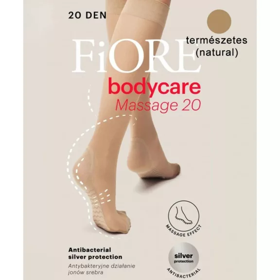 Fiore Massage gyógyhatású térdfix természetes barna 20 den Fiore Massage gyógyhatású térdfix természetes barna 20 den