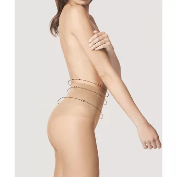 Fiore alakformáló harisnya bézs Bikini Fit 20den 