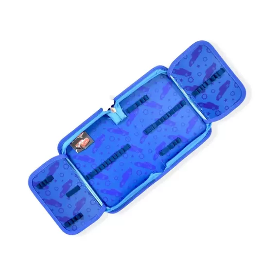 Verdák szétnyitható 3D tolltartó kék