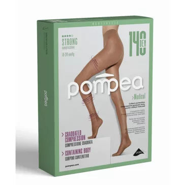 Kompressziós harisnya natur 140 den 18-20 mmHg Pompea
