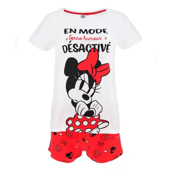 Minnie rövidnadrágos pizsama fehér Minnie rövidnadrágos pizsama fehér