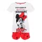 Minnie rövidnadrágos pizsama fehér