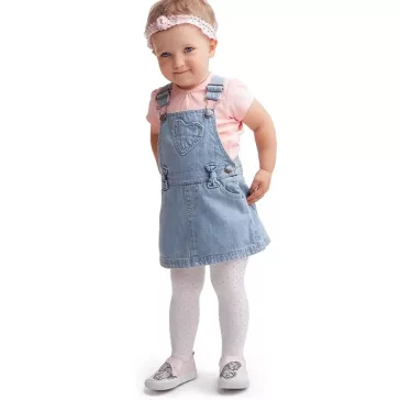 Knittex Piccola mintás gyerek harisnya 40 den