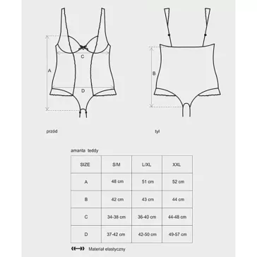 Obsessive Amanta alul nyitott body