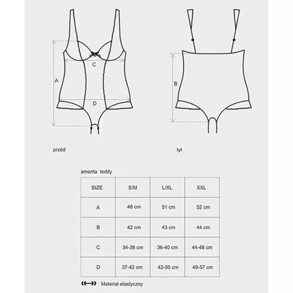 Obsessive Amanta alul nyitott body