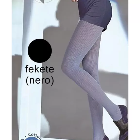 Knittex Agata fekete vastag harisnya Knittex Agata fekete vastag harisnya