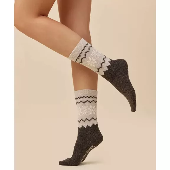 Gabriella vastag gyapjú zokni Latte Gabriella vastag gyapjú zokni Latte