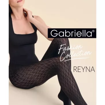 Gabriella mintás harisnya Reyna 60 den