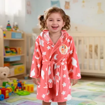 Bluey pihe puha wellsoft gyerek köntös